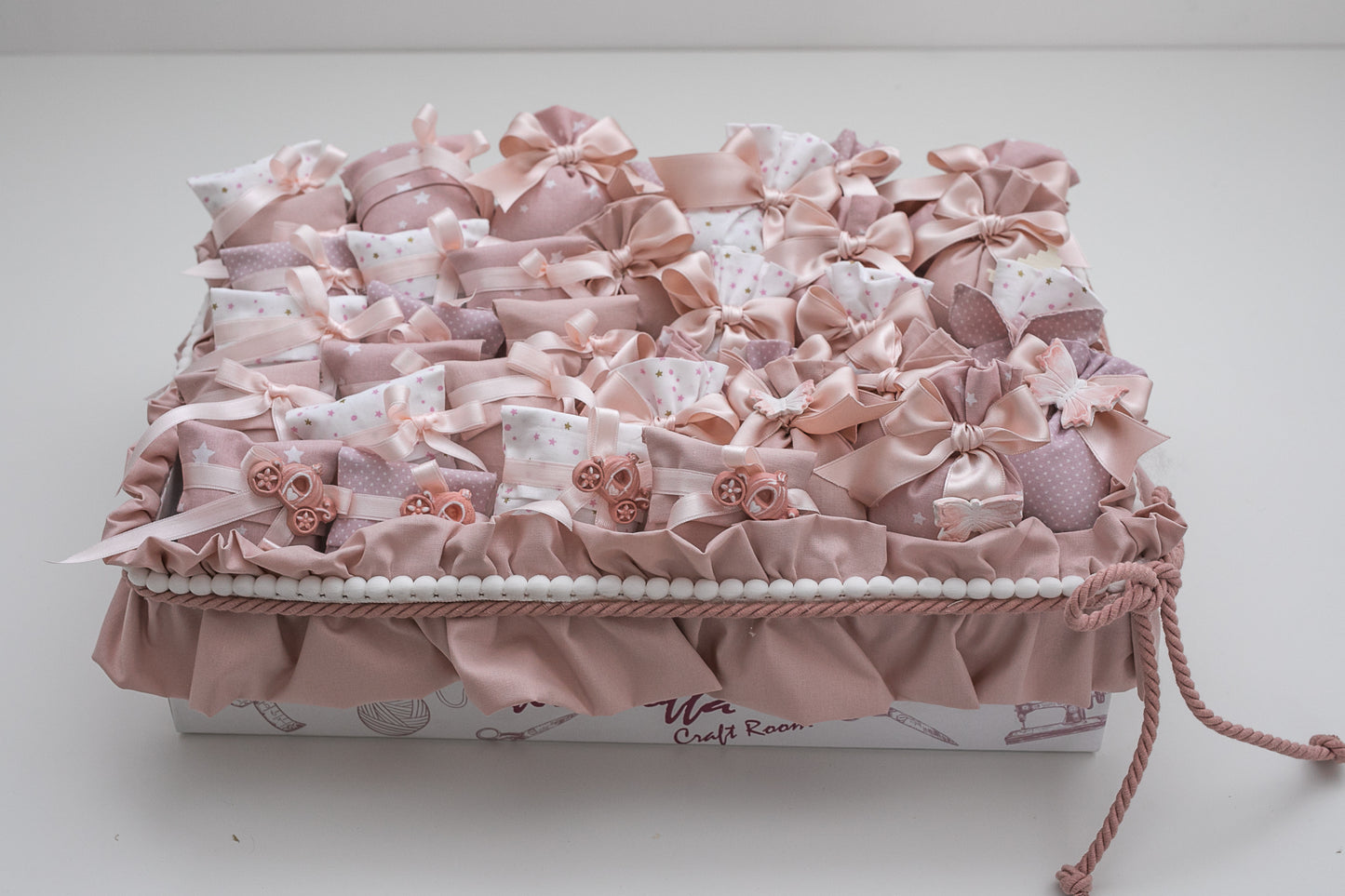 Mini Cotton Rose (minimo 50 pezzi solo il non confezionato)