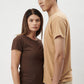 T shirt manica corta in cotone organico
