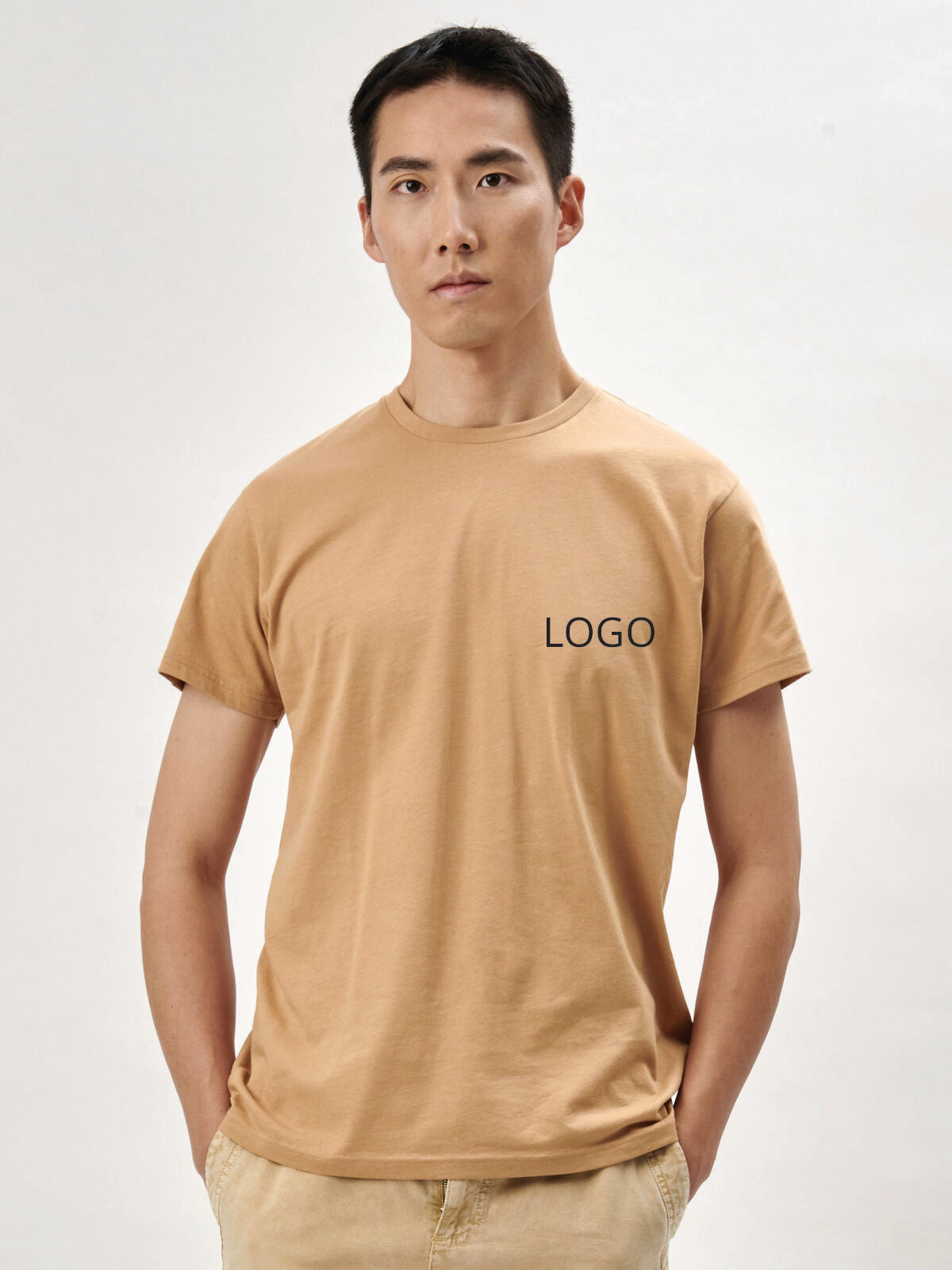 T shirt manica corta in cotone organico