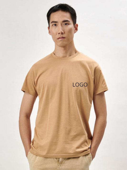 T shirt manica corta in cotone organico