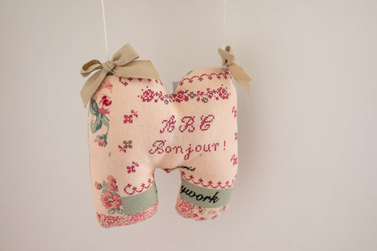 Lettera in cotone