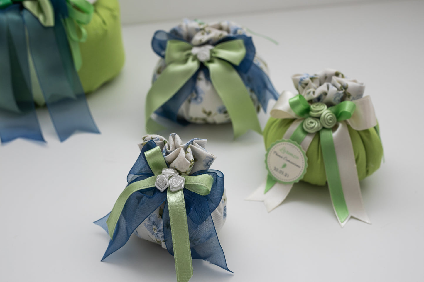 Light green and flowers