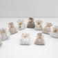Mini Cotton Stars (minimo 50 pezzi solo il non confezionato)